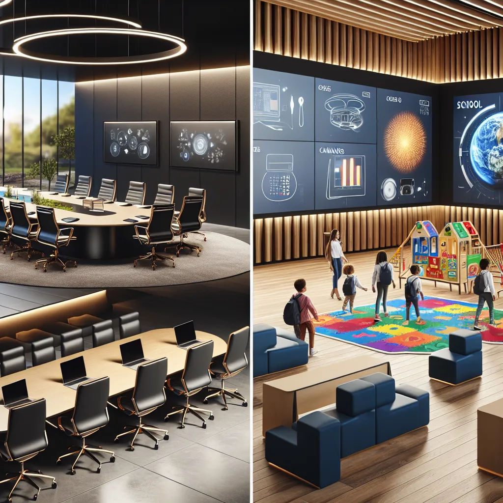 Nowoczesne rozwiązania wyposażeniowe dla firm i szkół